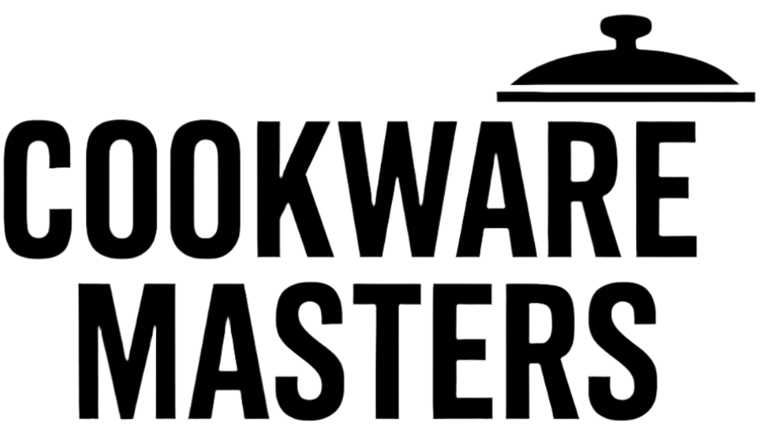 Cookware Masters logo with solid black text