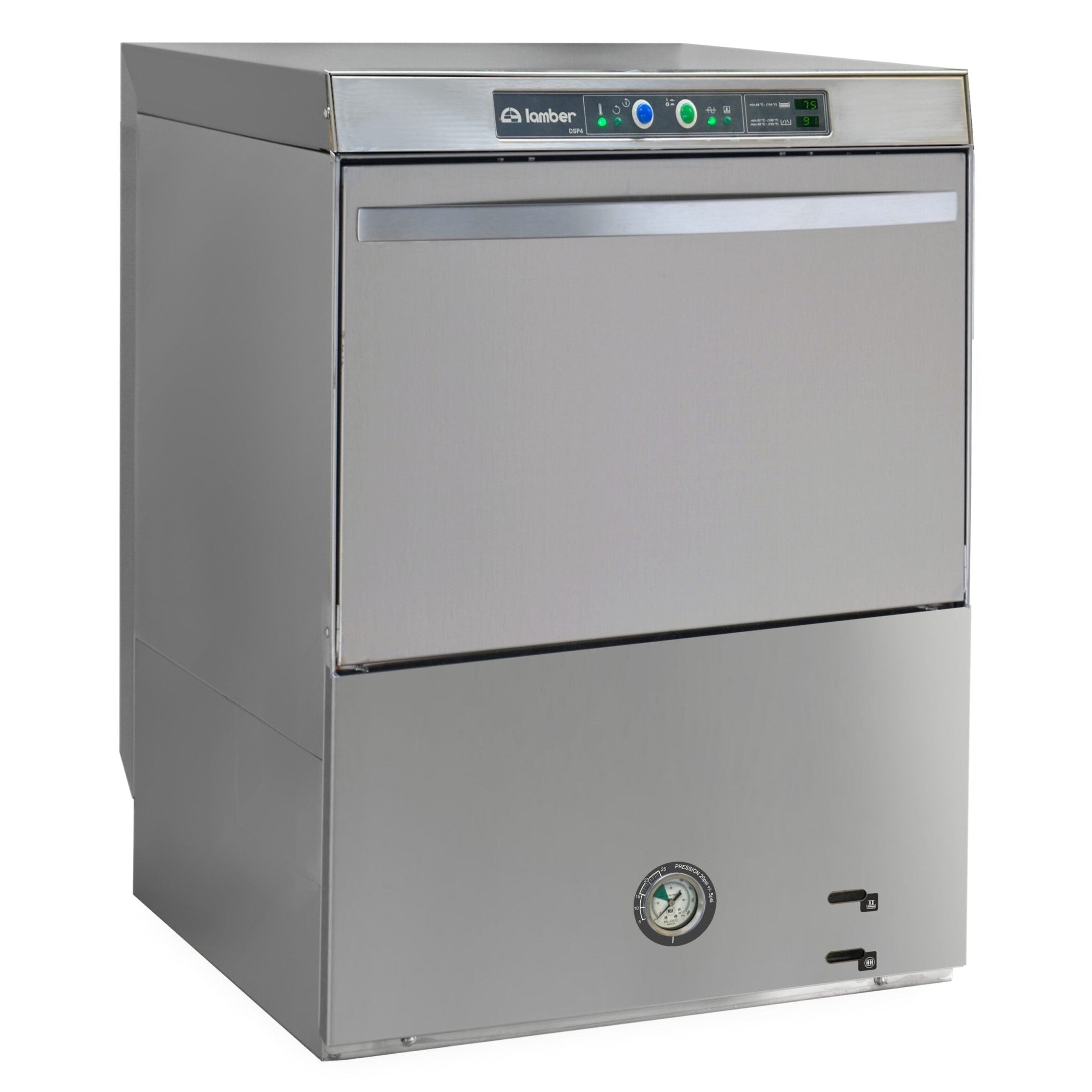 Lamber DSP4DPS Deluxe High-Temperature Undercounter Dishwasher – 30 Racks/hr