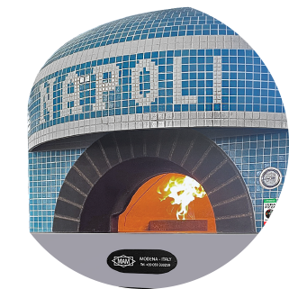 MAM Napoli 100 Static Pizza Oven – Wood & Gas Combo, 4–5 Pizza Capacity